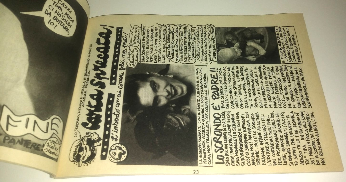 Papier gaspillé 1 - Dessins et cheville - Édition ACME - Période : 1991