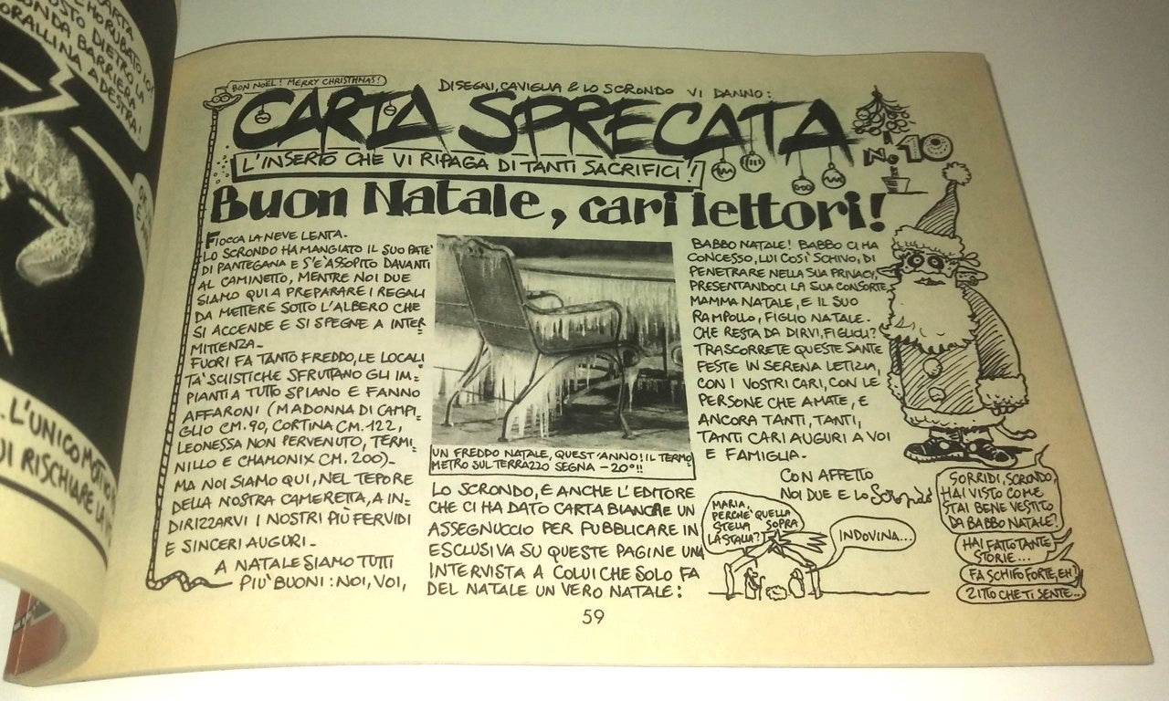 Papier gaspillé 1 - Dessins et cheville - Édition ACME - Période : 1991