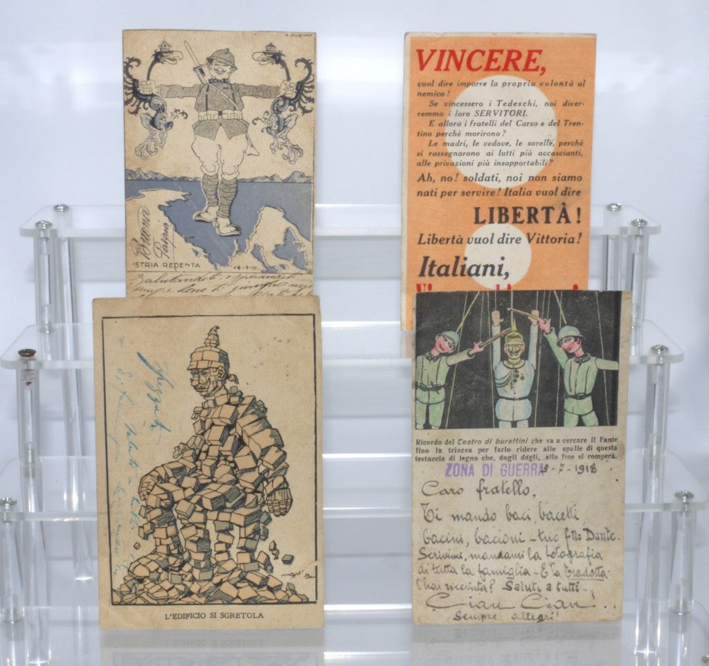 Cartoline Fronte di Guerra-WWI- Originali Viaggiate-Epoca:1918-1919