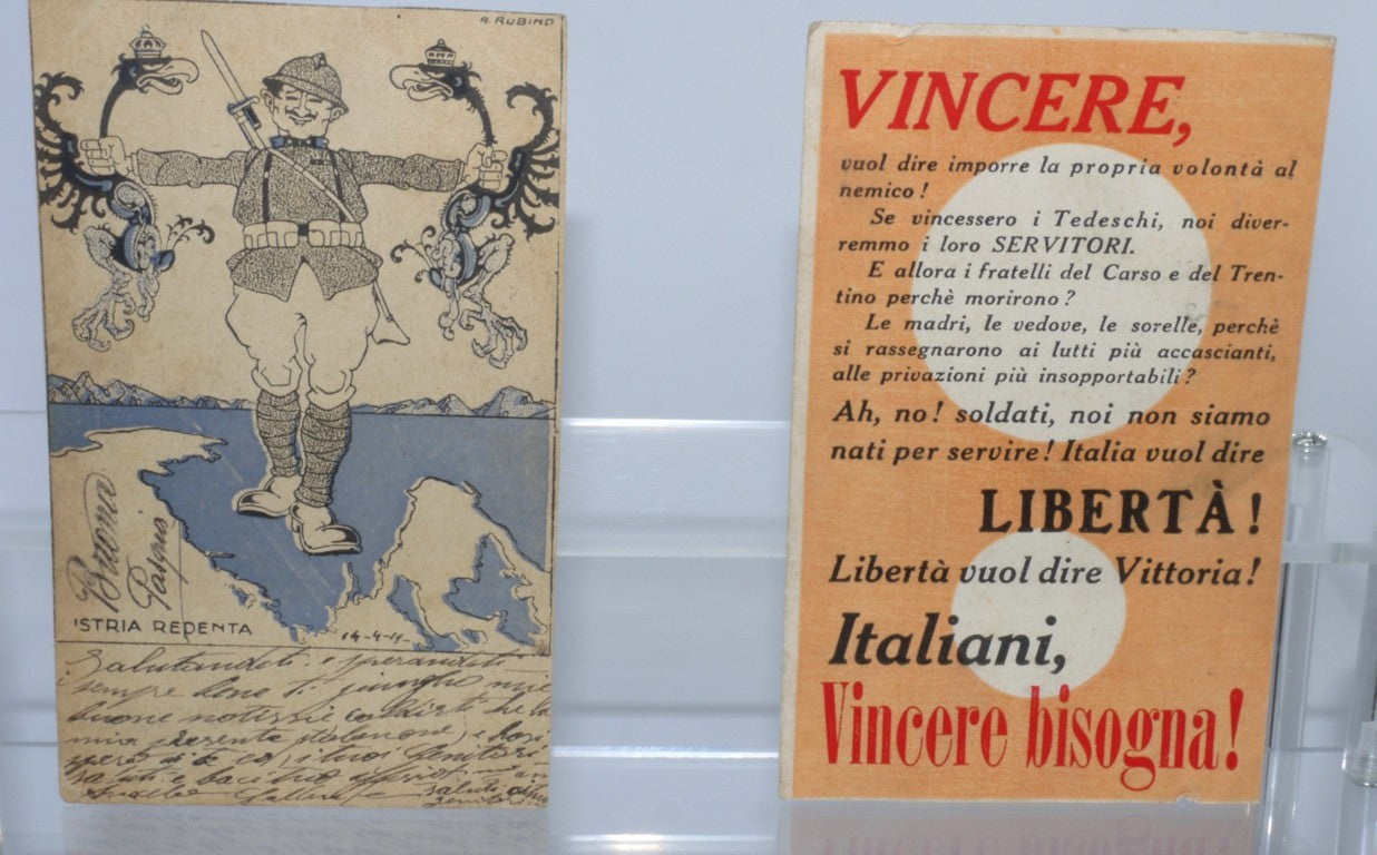 Cartoline Fronte di Guerra-WWI- Originali Viaggiate-Epoca:1918-1919