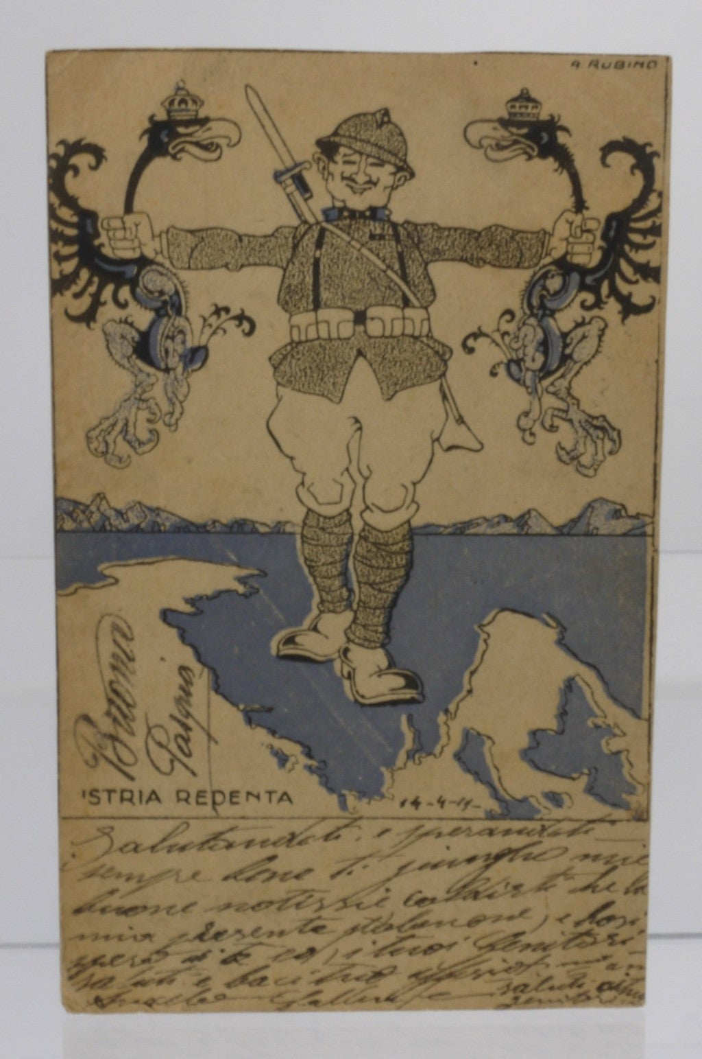 Cartoline Fronte di Guerra-WWI- Originali Viaggiate-Epoca:1918-1919
