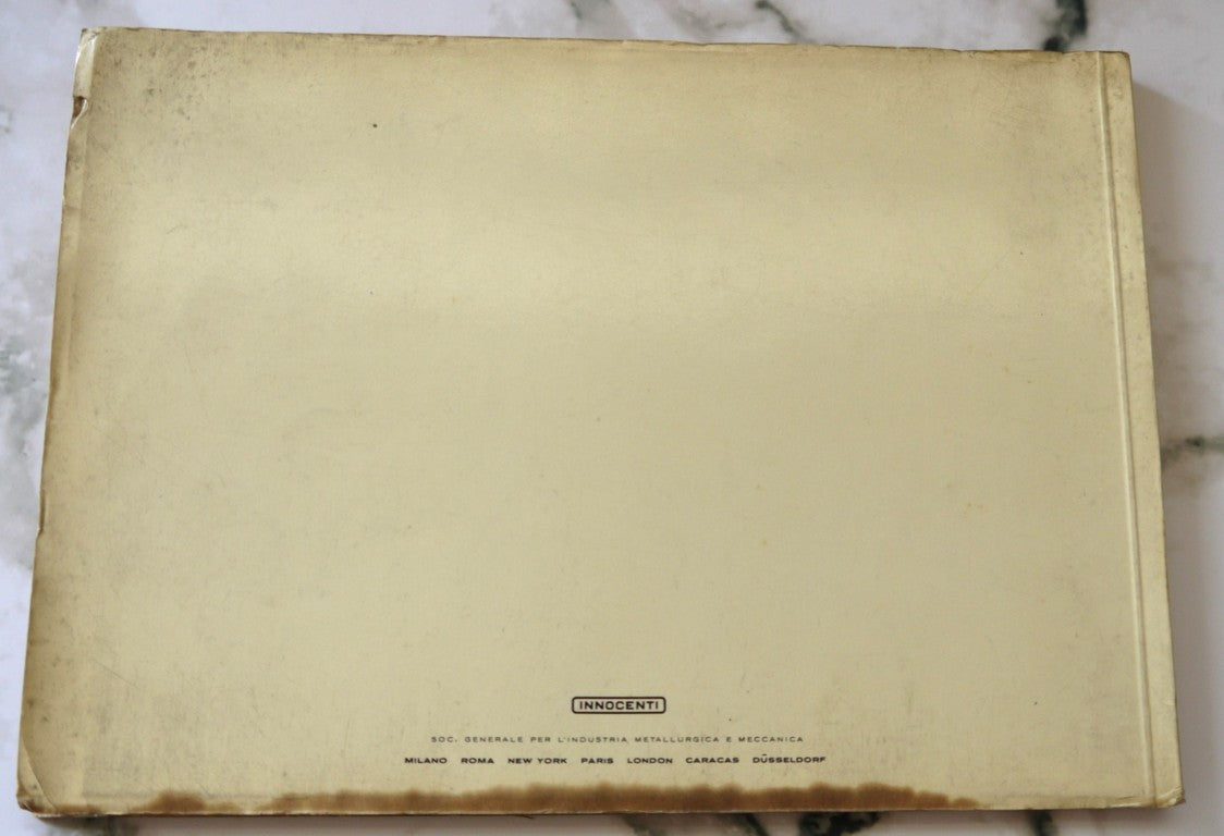 Catalogue de pièces détachées Innocenti Lambretta 125Li-150Li-175Tv - Période : 1967