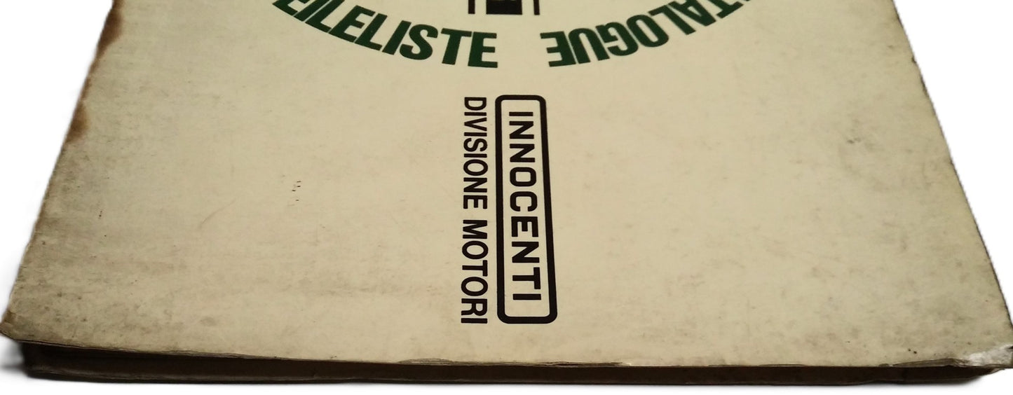 Catalogue de pièces détachées Innocenti Lambretta 125Li-150Li-175Tv - Période : 1967