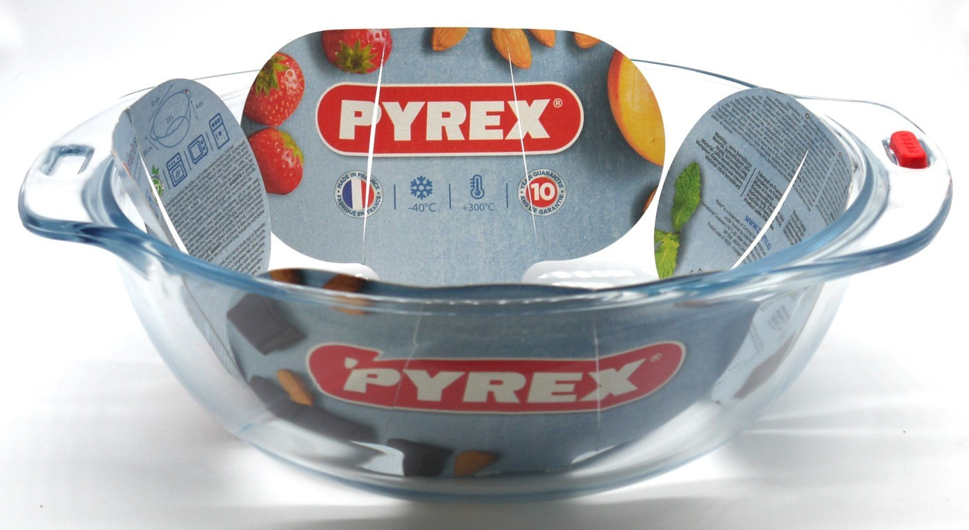 Set 2 pirofile Pyrex – Rettangolare 3.9L + Semisfera 2.8L dettaglio articolo semisfera