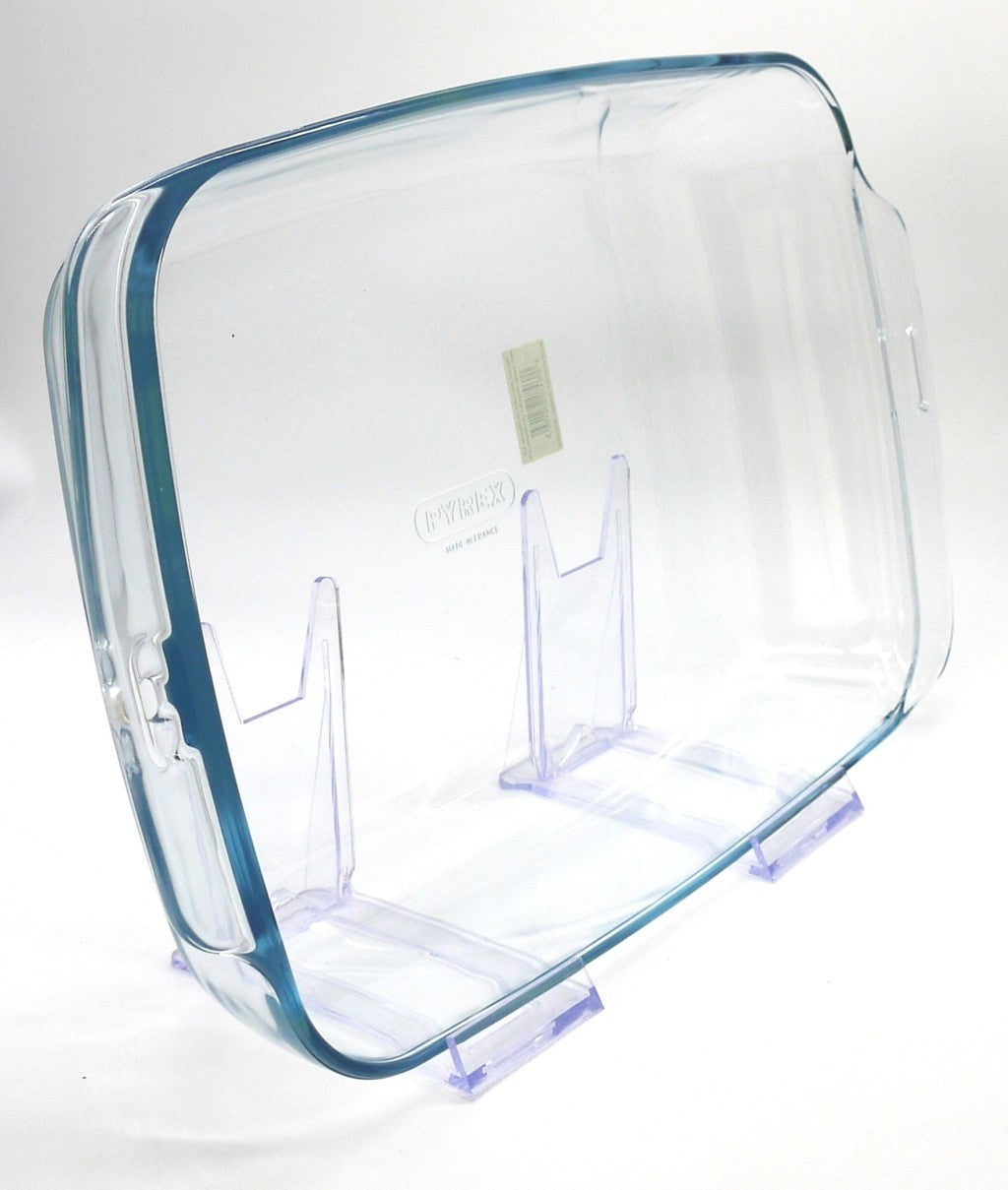 Pirofile Pyrex Set 2 – Rettangolare 3.9L + Semisfera 2.8L – Vetro Borosilicato – Epoca: 2000–2010