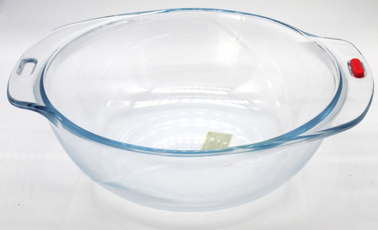 Set 2 pirofile Pyrex – Rettangolare 3.9L + Semisfera 2.8L vista totale teglia semisfera