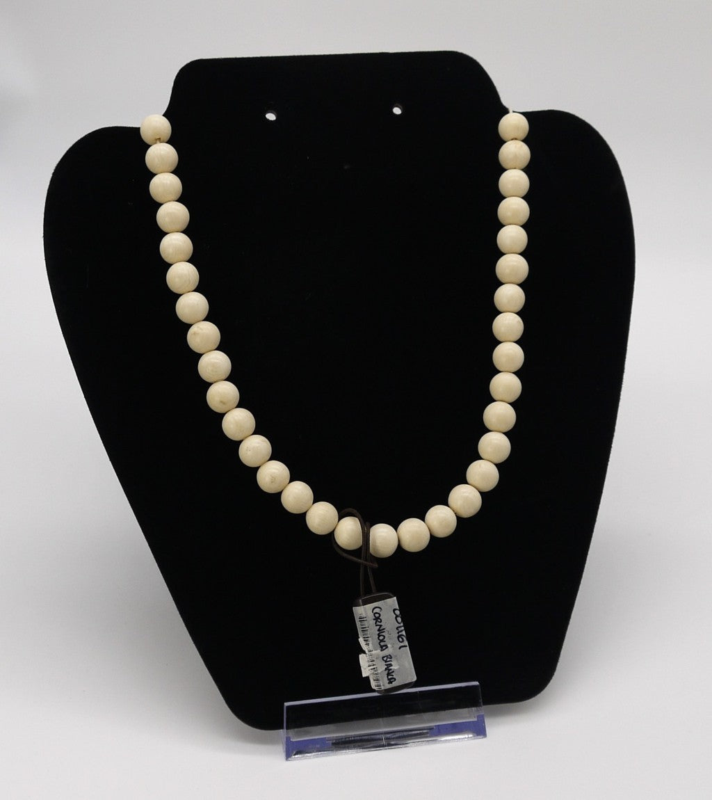 Collier fait main - Cornaline blanche - Ricorteka Precious par De Simone Gioielli