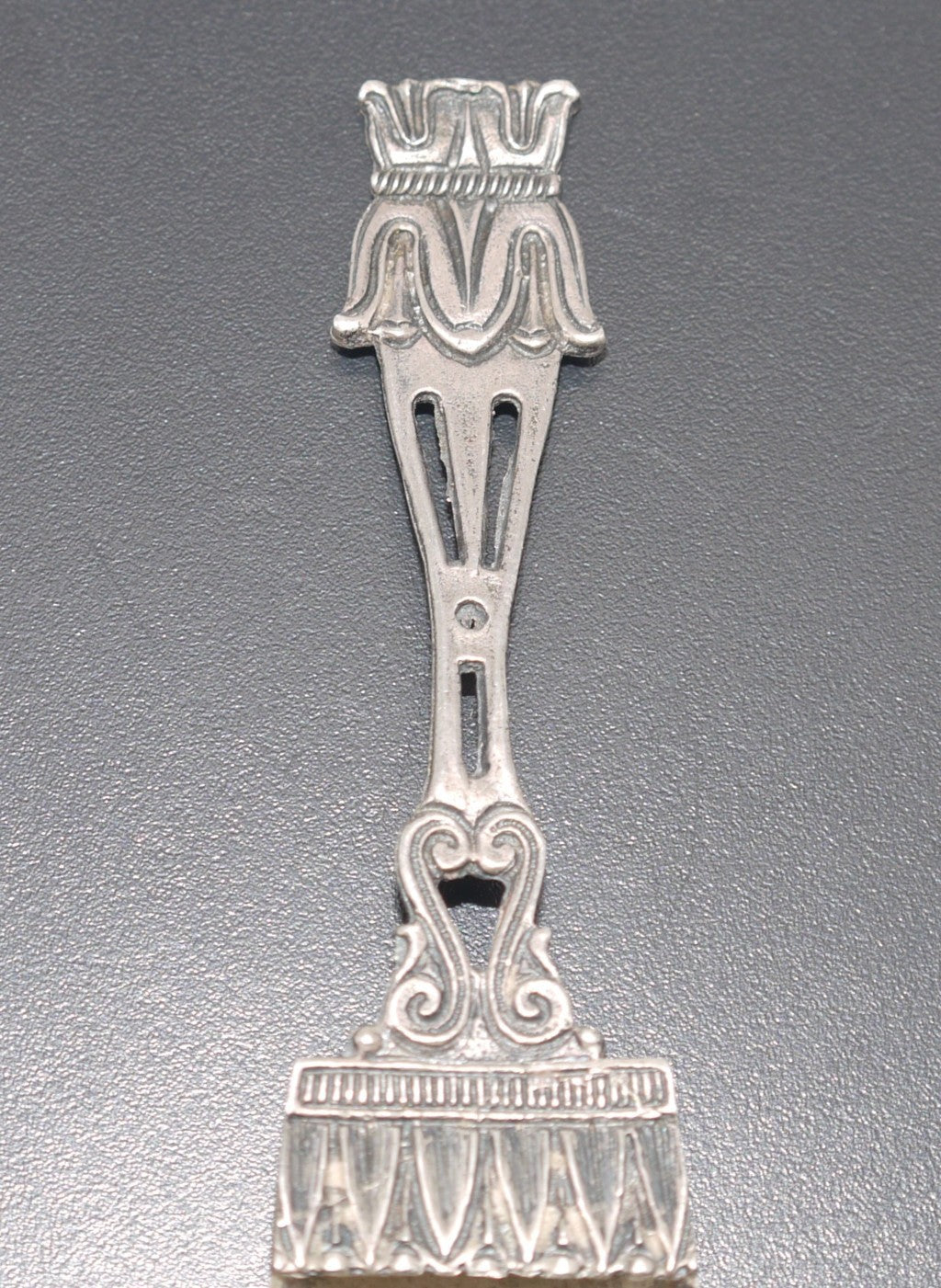Cuillère à sucre - Italie - Argent - Époque : 1900