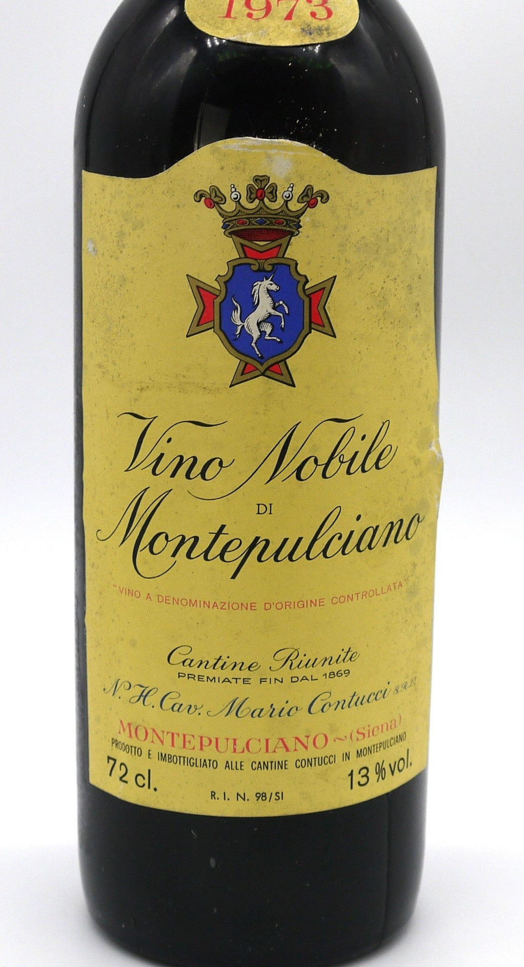 Vino Nobile di Montepulciano Cantine Cavaliere Contucci Toscane - code a2157825 - Période : 1973