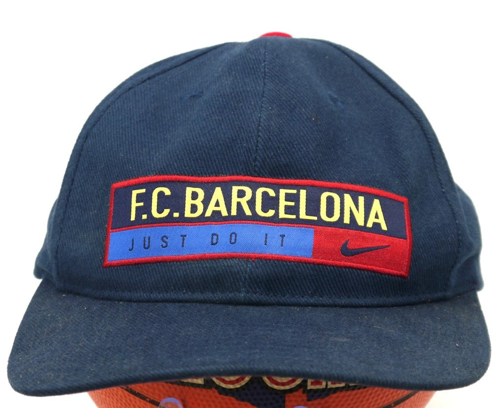 FC Barcelona Nike Cap – Just Do I -vista frontale logo