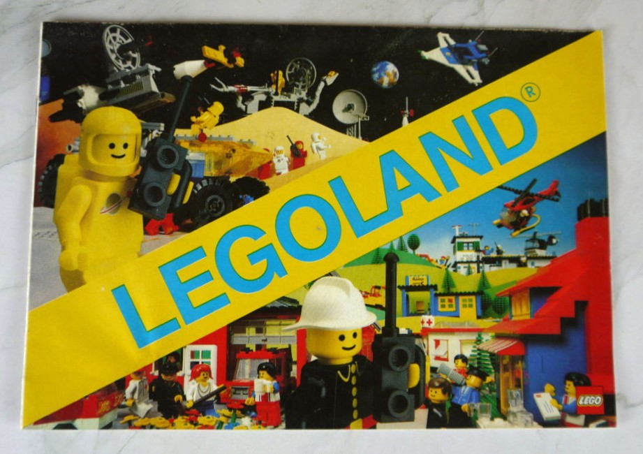 Brochure Ufficiale LEGOLAND 1982 -3 lingue 4 pagine -vista copertina fronte