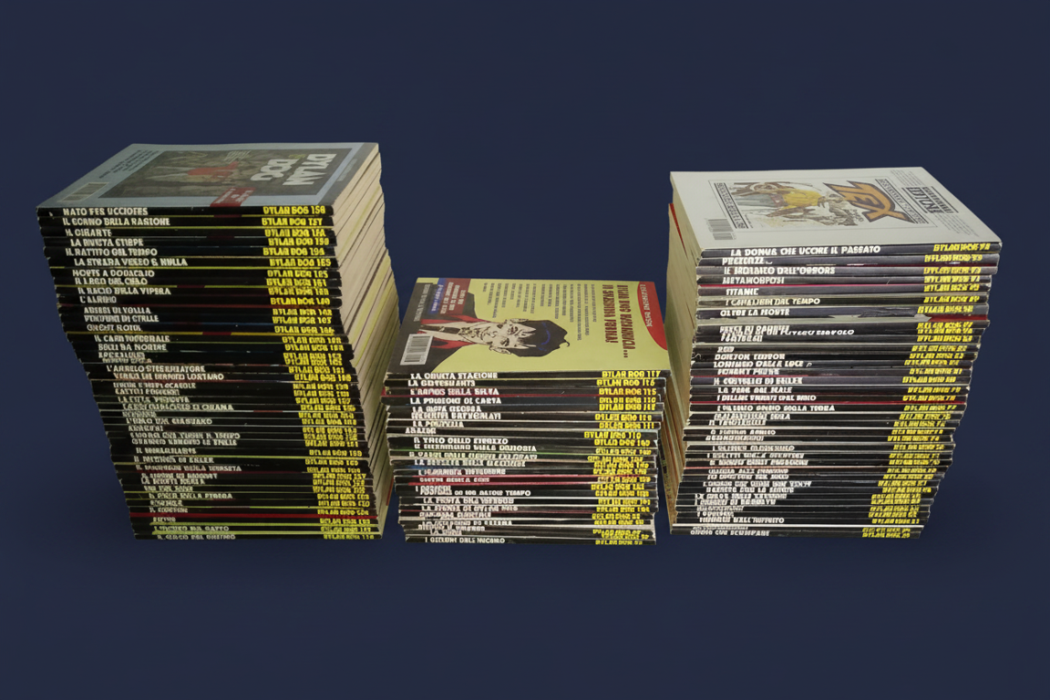 Dylan Dog - L'Indagatore dell'Incubo Collezione parziale dettaglio alcuni albi