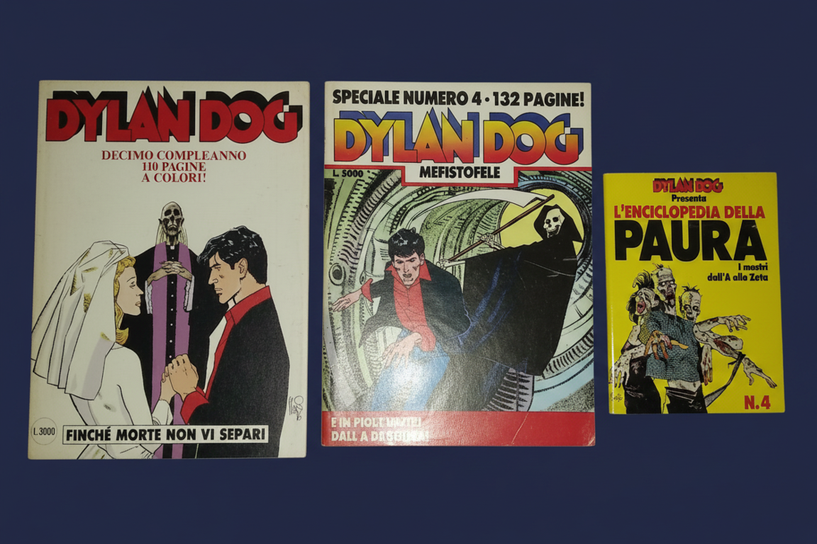 Dylan Dog - L'Indagatore dell'Incubo Collezione parziale dettaglio numeri speciali