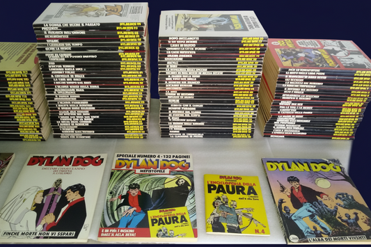 Dylan Dog - L'Indagatore dell'Incubo Collezione parziale dettaglio composizione vendita