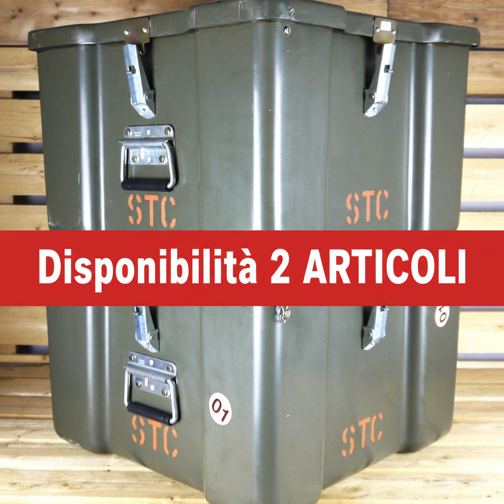 Contenitore tecnico stagno in GFK per difesa/aeronautica-disponibilità