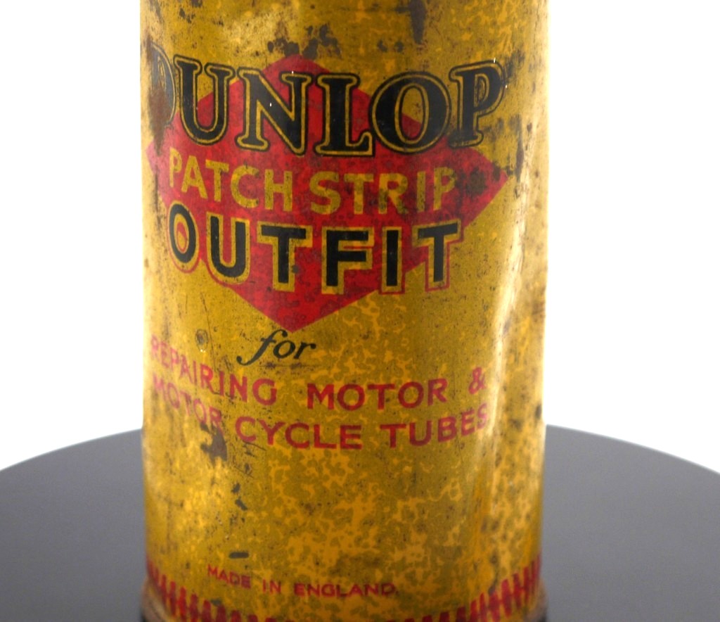 Conteneur Dunlop Patch - Angleterre - Période : 1940/1950