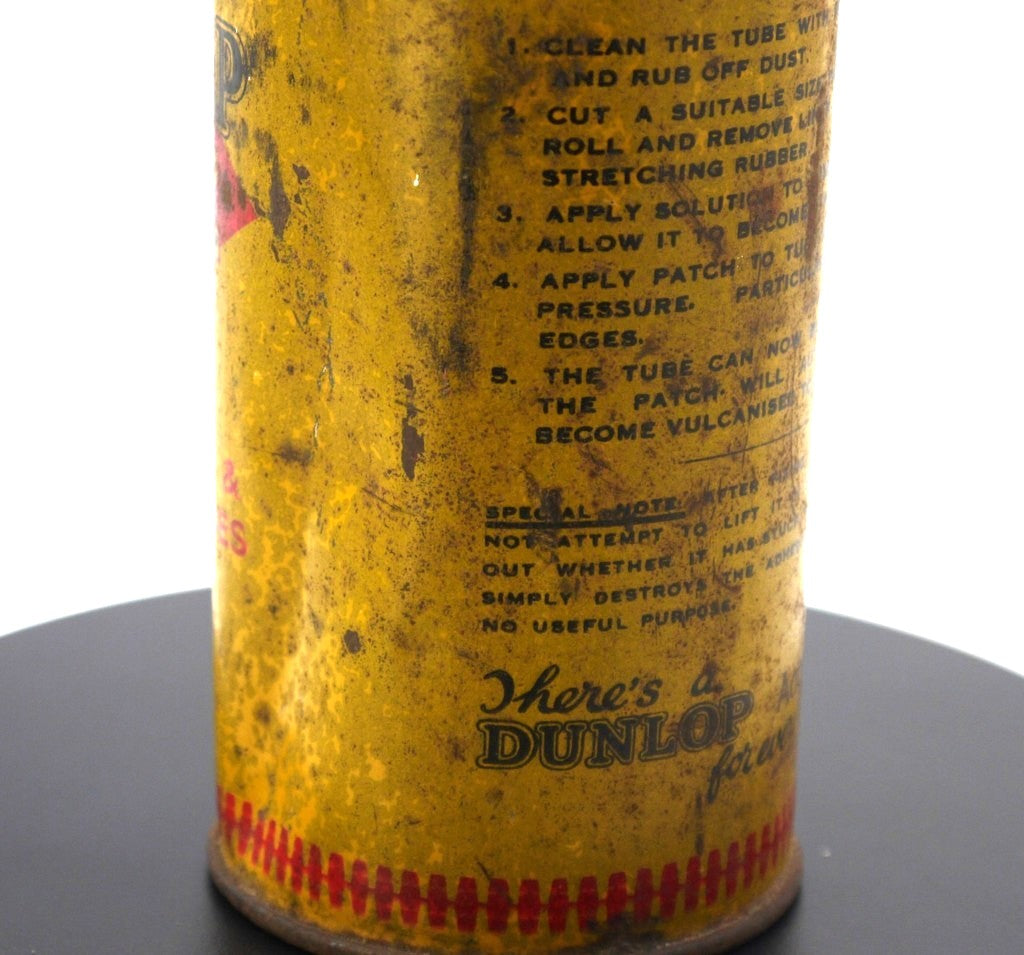 Conteneur Dunlop Patch - Angleterre - Période : 1940/1950