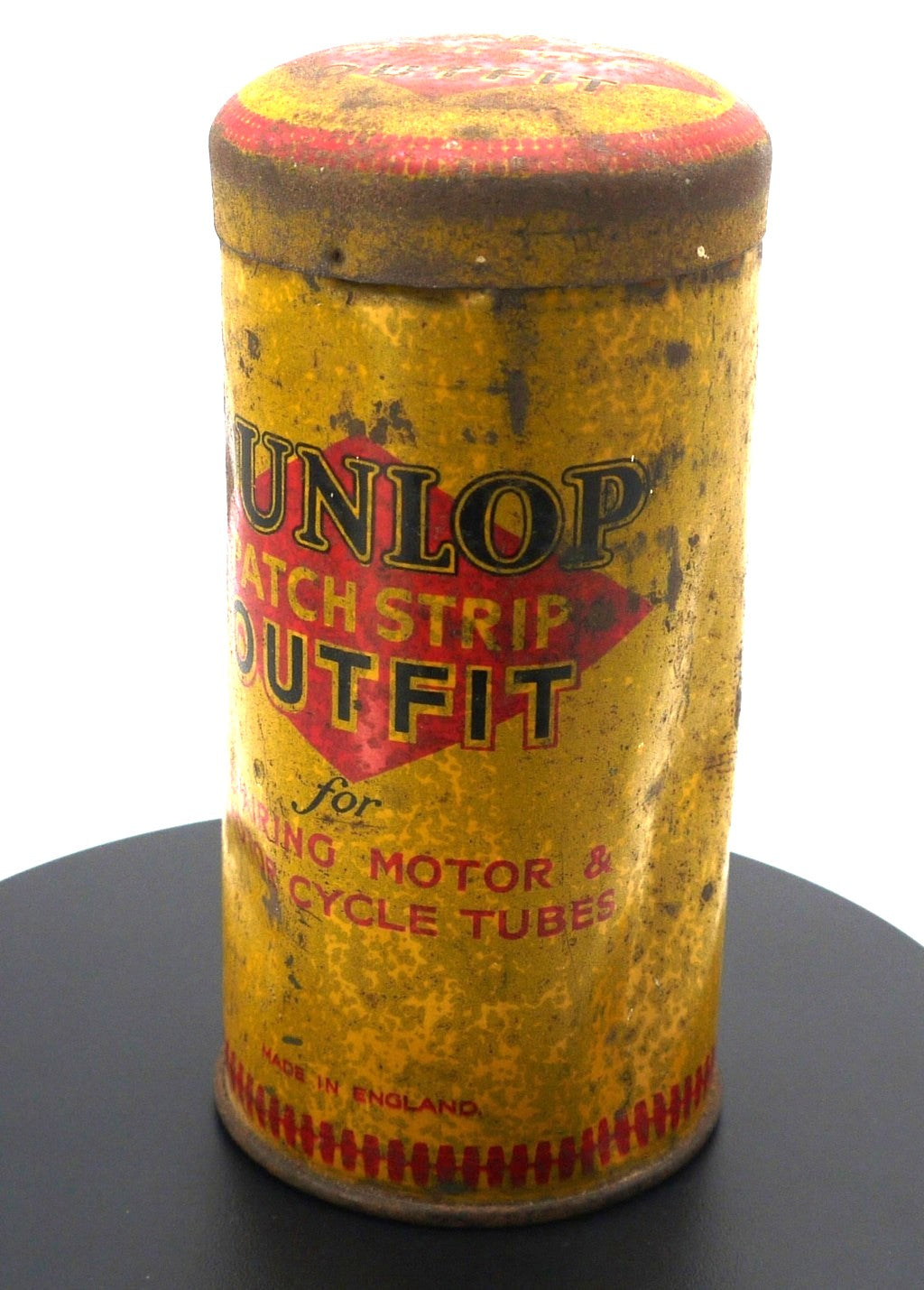 Conteneur Dunlop Patch - Angleterre - Période : 1940/1950