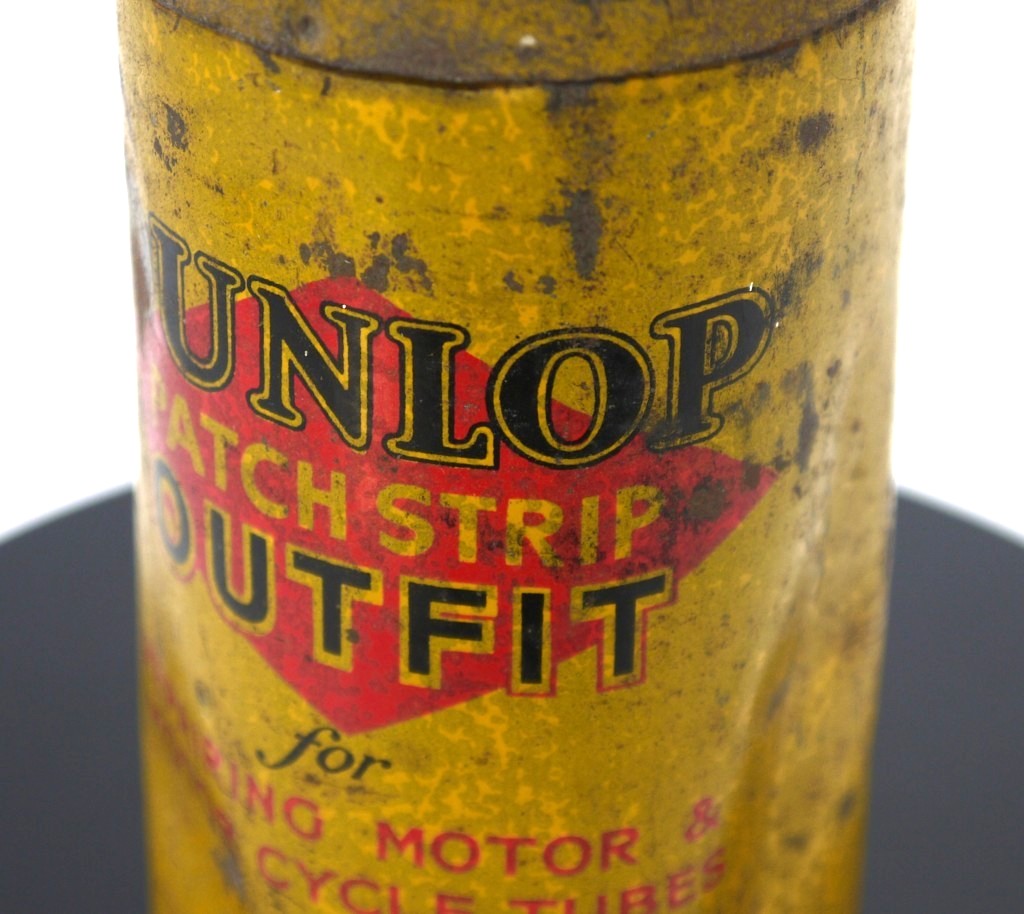 Conteneur Dunlop Patch - Angleterre - Période : 1940/1950