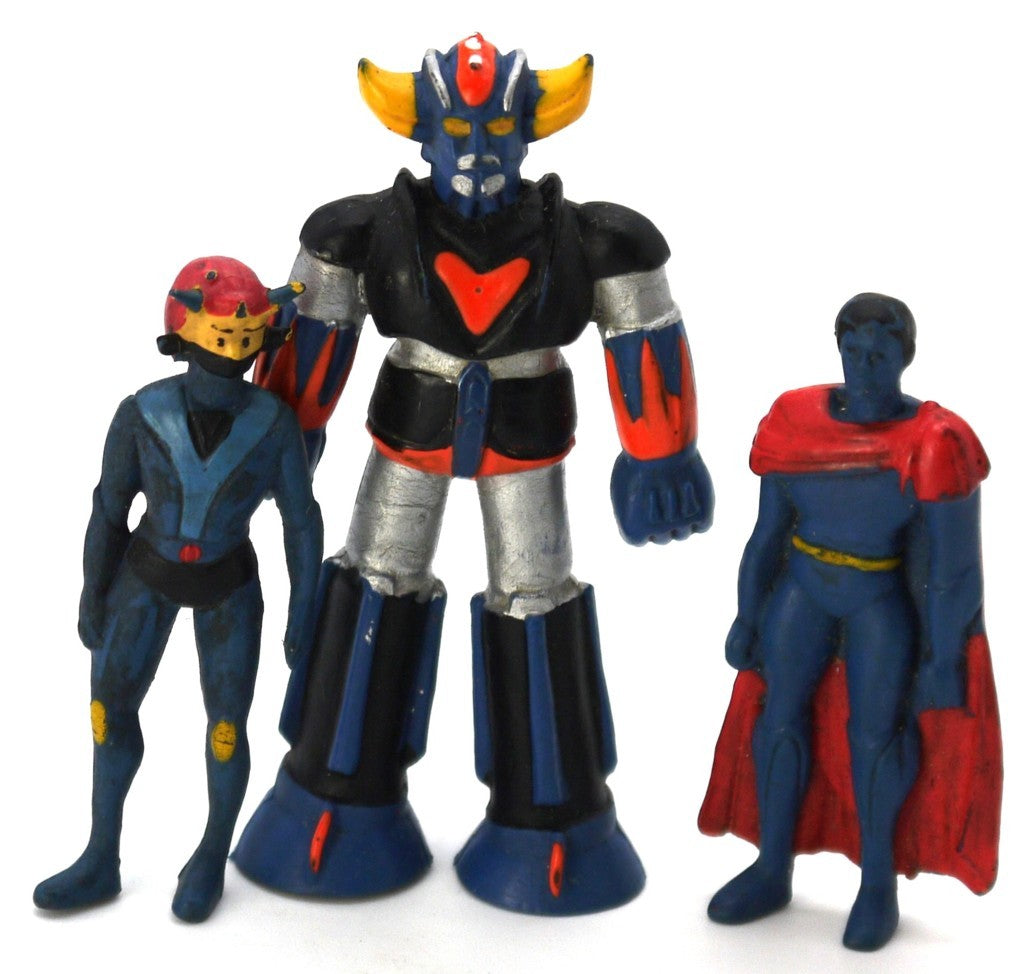 Set Action figure Atlas Ufo Robot by Fabianplastica- Epoca: 1978/1979