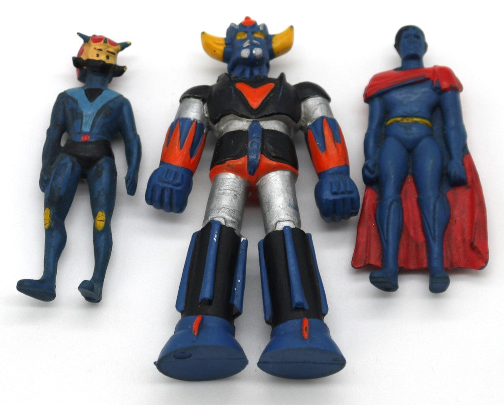 Set Action figure Atlas Ufo Robot by Fabianplastica- Epoca: 1978/1979