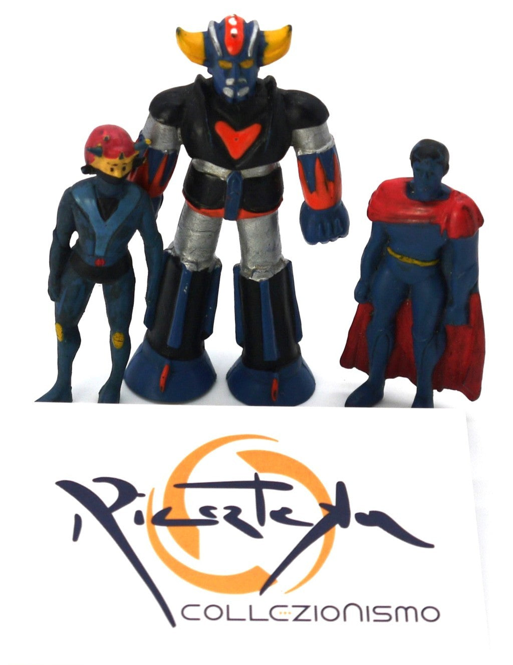 Set Action figure Atlas Ufo Robot by Fabianplastica- Epoca: 1978/1979