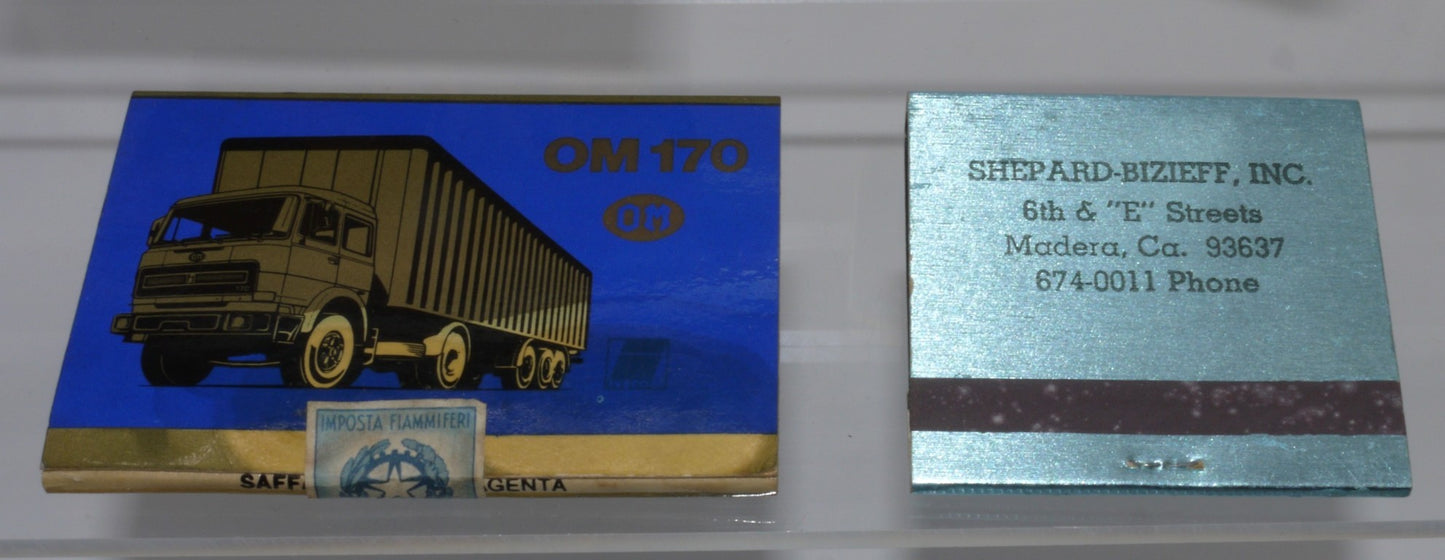 Set No. 3 - Vintage Matchboxes - Automotive - 5pcs - Period: 1970/80/90