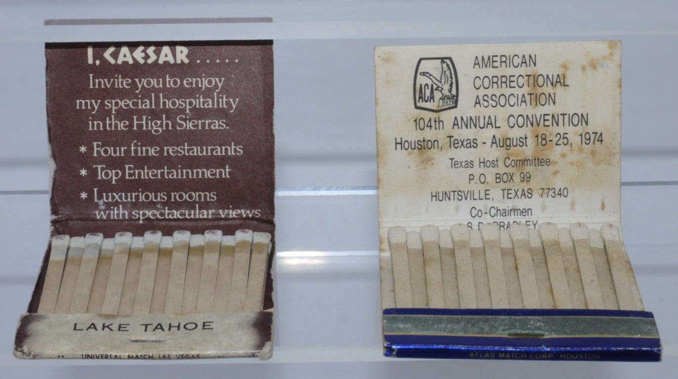Set of 4 Vintage Matchboxes - Places/Travel - 5 pcs - Period: 1970s/80s/90s