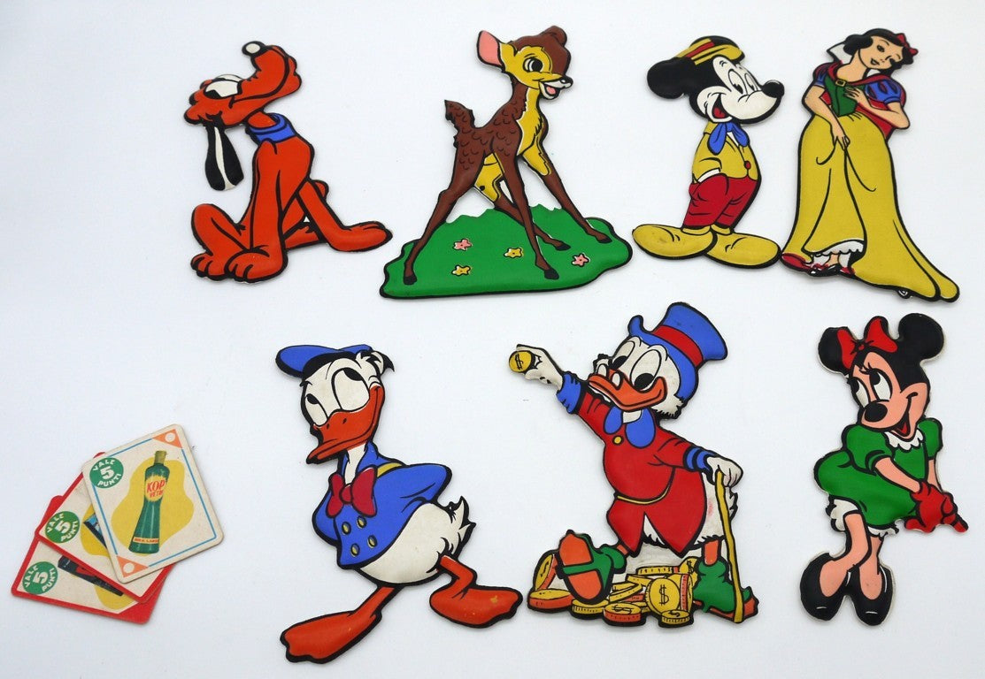 Figurine Plasteco Formaggini Mio - Lotto personaggi vari- 16 pezzi Epoca:1965/75