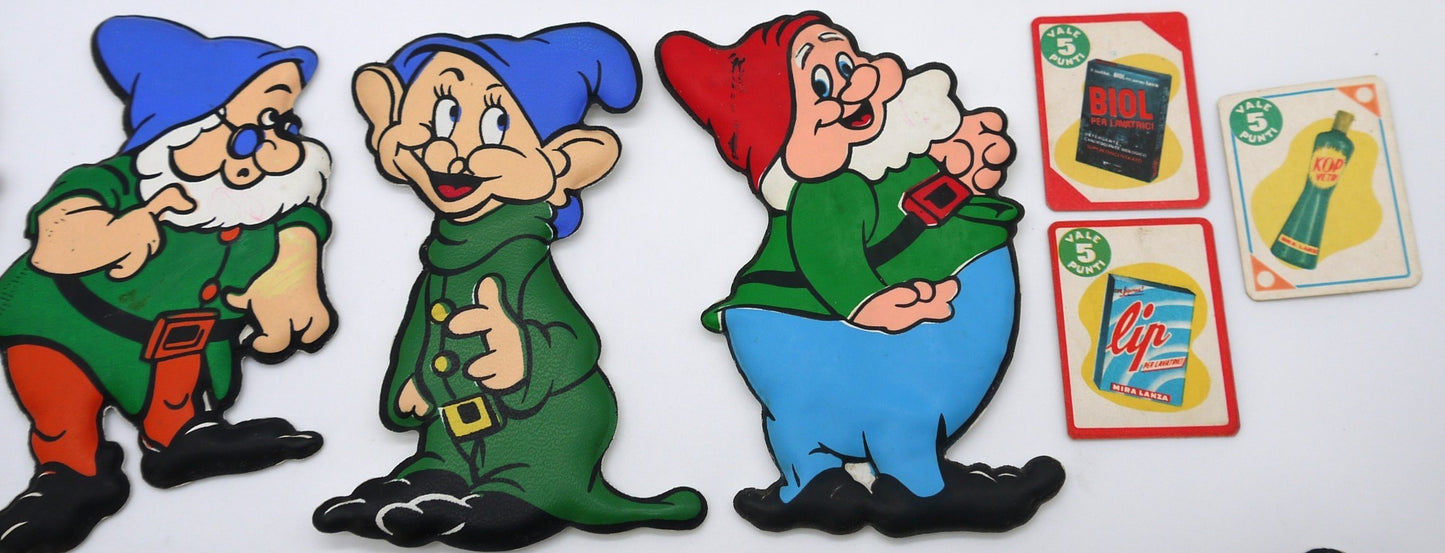 Figurine Plasteco Formaggini Mio - Lotto personaggi vari- 16 pezzi Epoca:1965/75