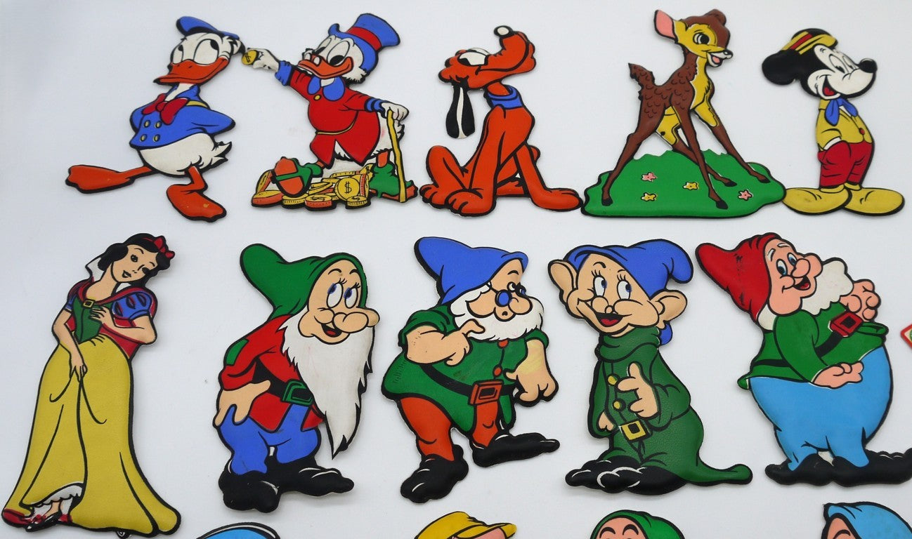 Figurine Plasteco Formaggini Mio - Lotto personaggi vari- 16 pezzi Epoca:1965/75