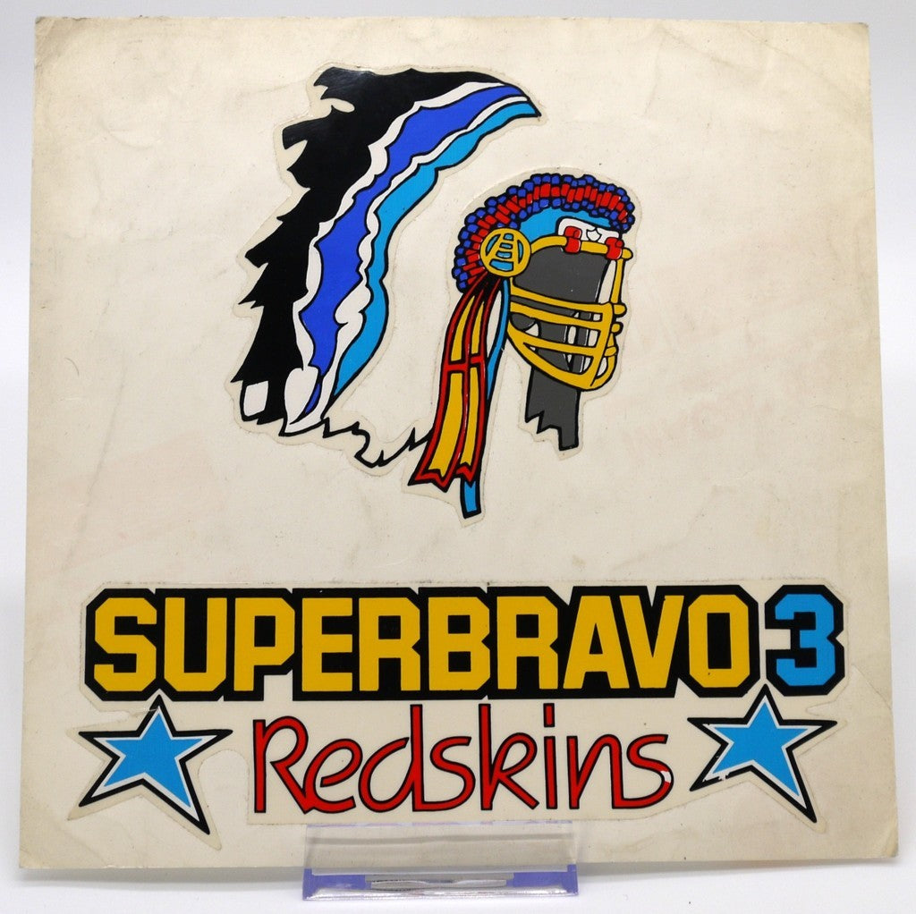 Piaggio Superbravo3 Redskins Original Graphics Carter - 1 pc - Period: 1987