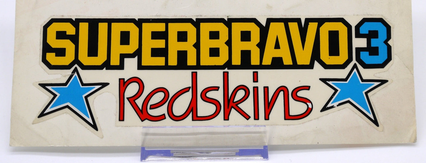 Piaggio Superbravo3 Redskins Original Graphics Carter - 1 pc - Period: 1987