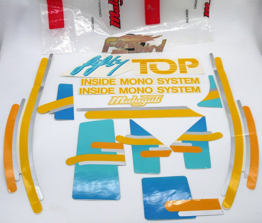 Malaguti Fifty - Original Graphic Set - Incomplete - Period: 1989