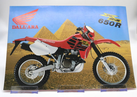 Brochure di vendita Honda Dall'Ara XR 650R-Epoca:1999