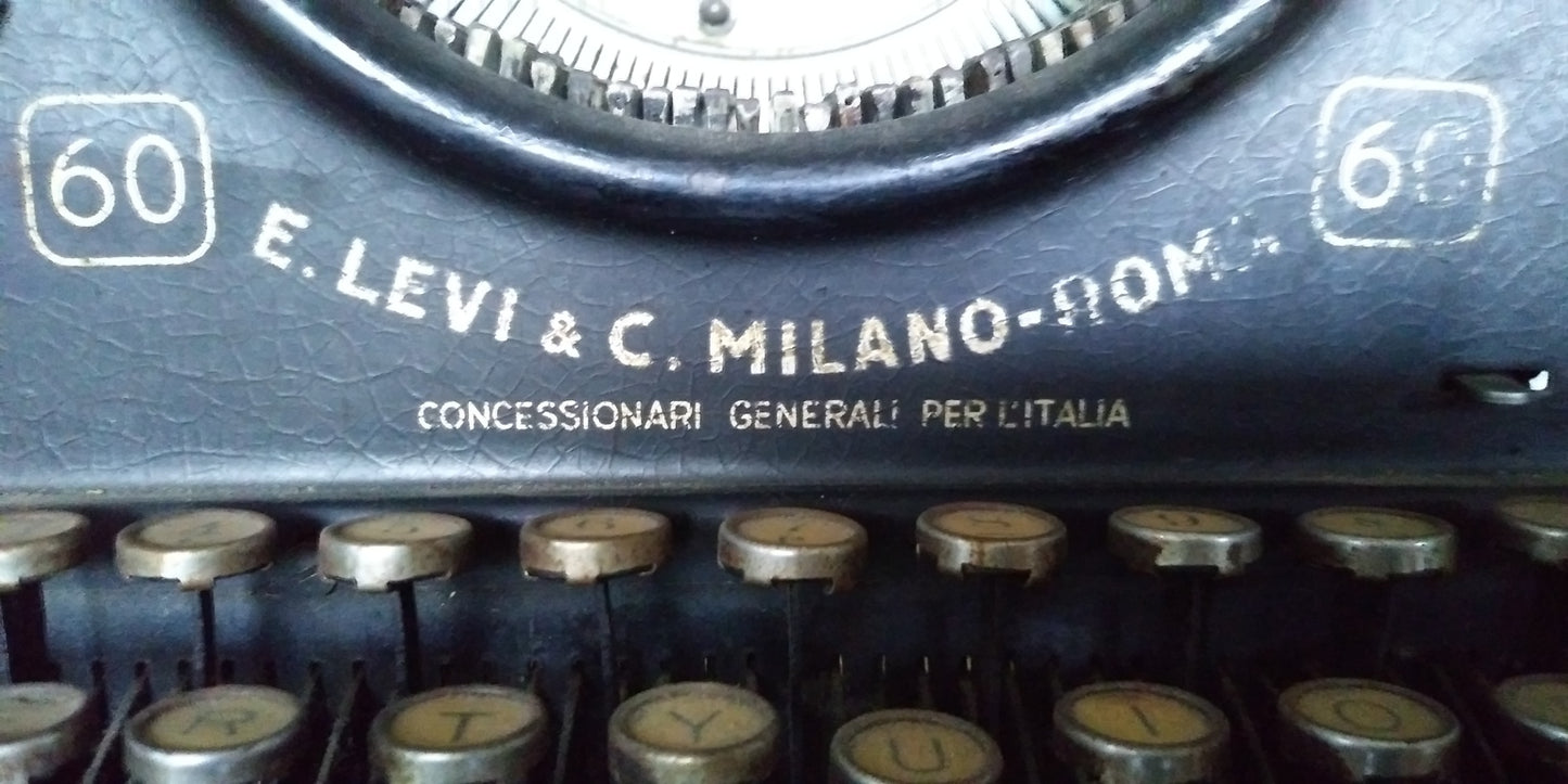 Machine à écrire INVICTA 60 - à restaurer - Période : 1936/39