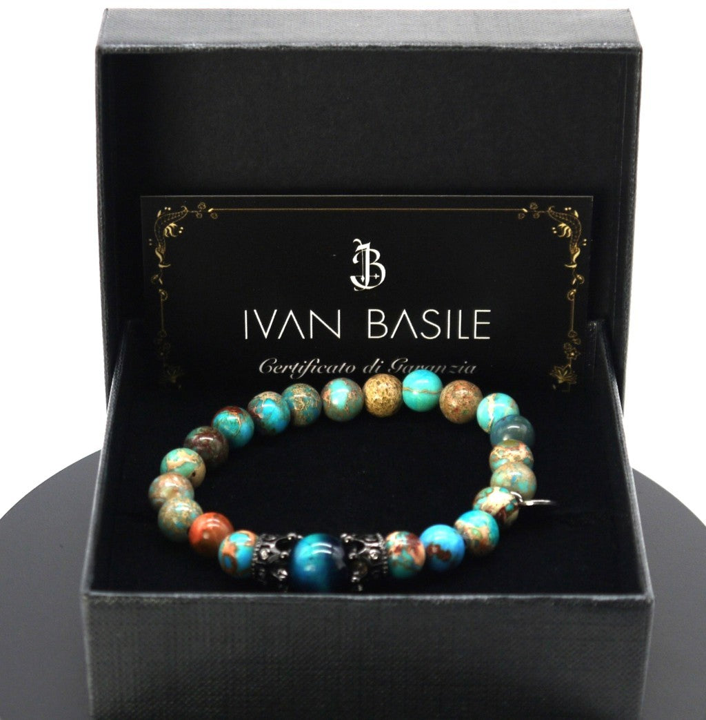 Ivan Basile Women's Bracelet with Natural Stone -Kilgharrah-