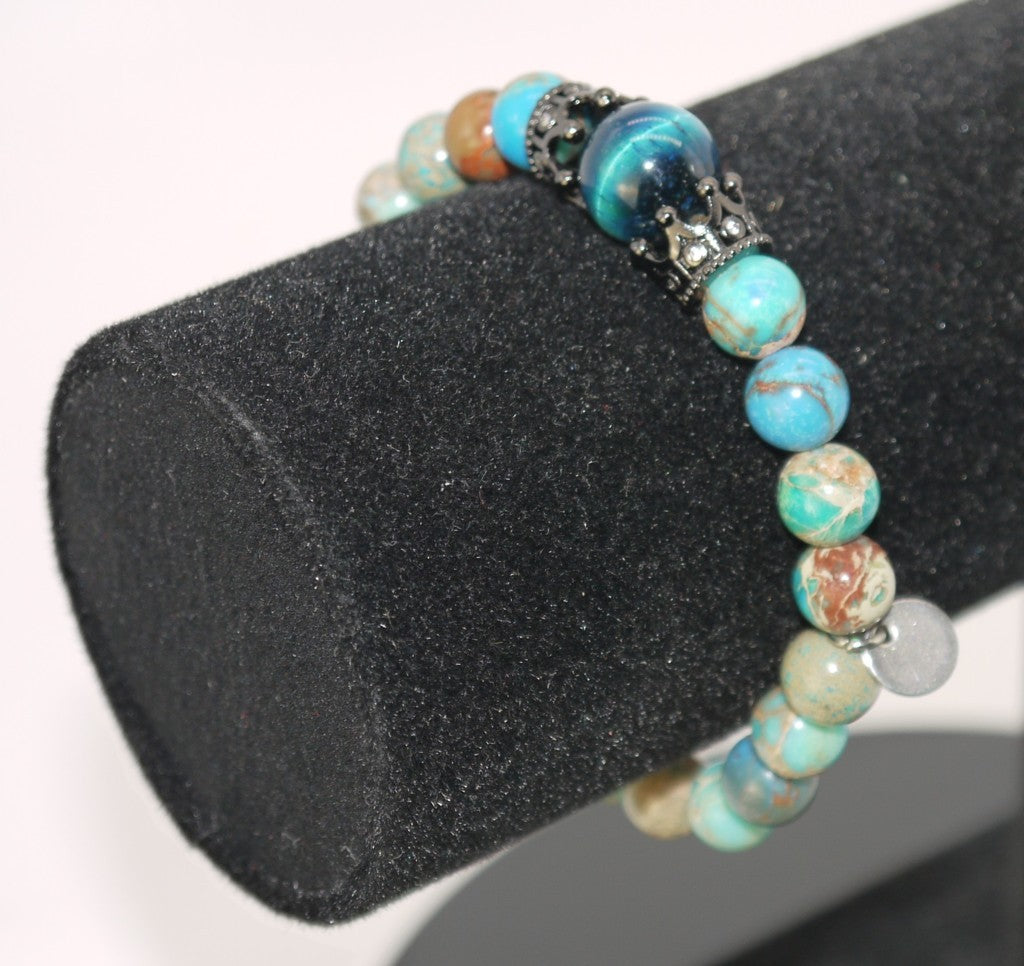 Ivan Basile Women's Bracelet with Natural Stone -Kilgharrah-