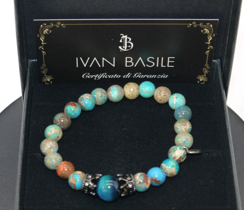 Ivan Basile Women's Bracelet with Natural Stone -Kilgharrah-