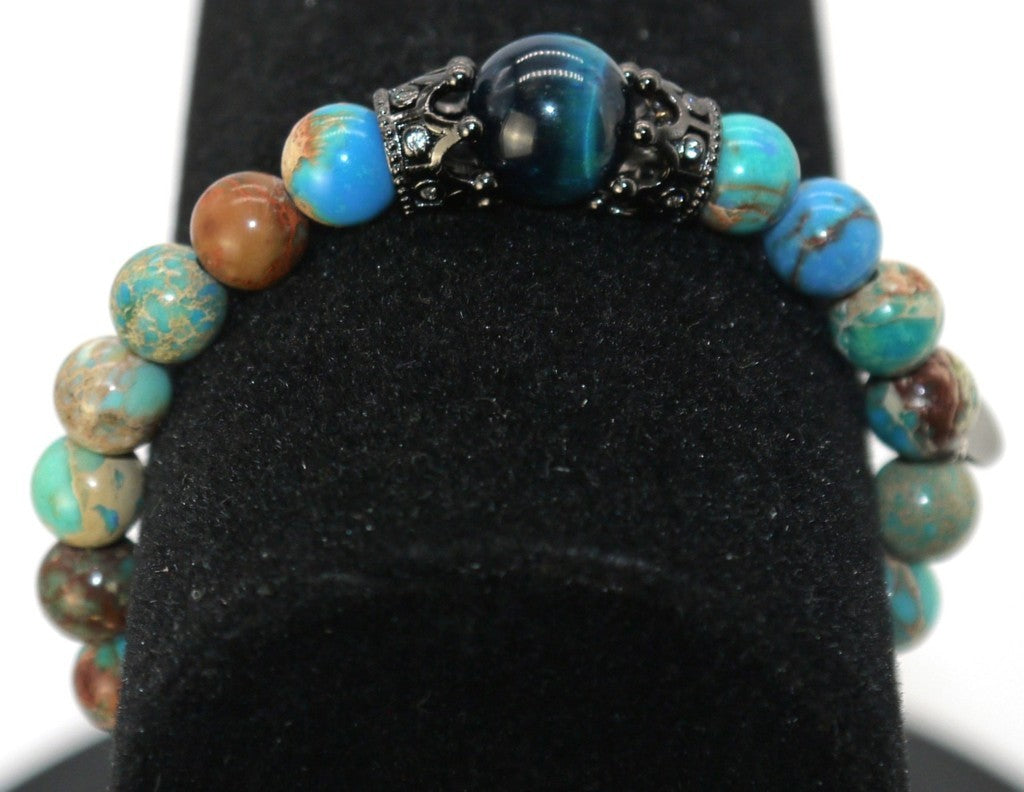 Ivan Basile Women's Bracelet with Natural Stone -Kilgharrah-
