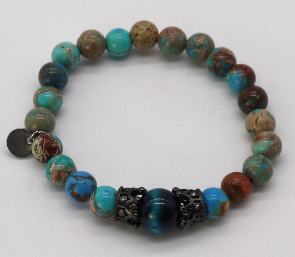 Ivan Basile Women's Bracelet with Natural Stone -Kilgharrah-