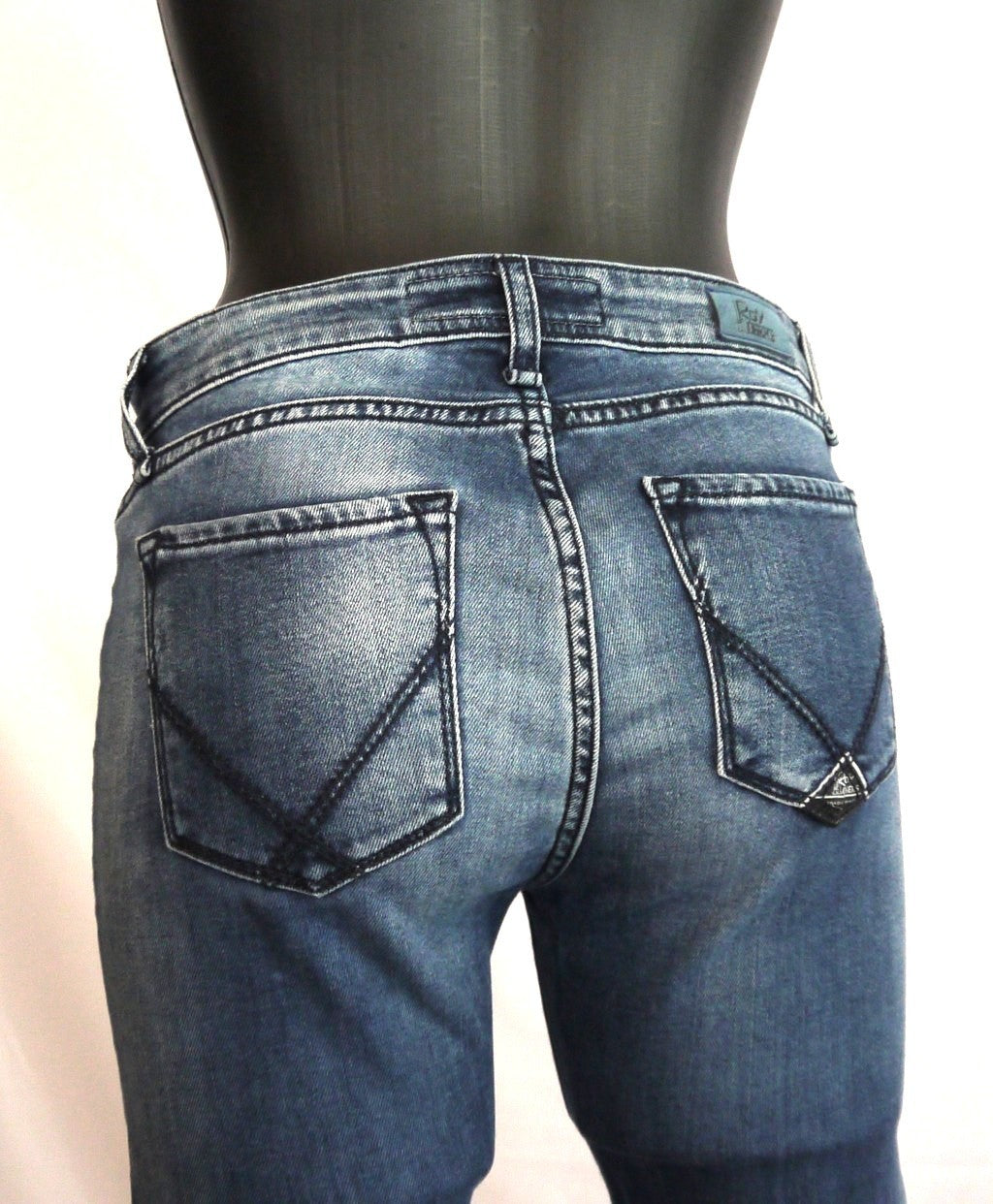 ROY ROGER'S The Toothpick – W29 (43) – Skinny New Muriel dettaglio tasche posteriori