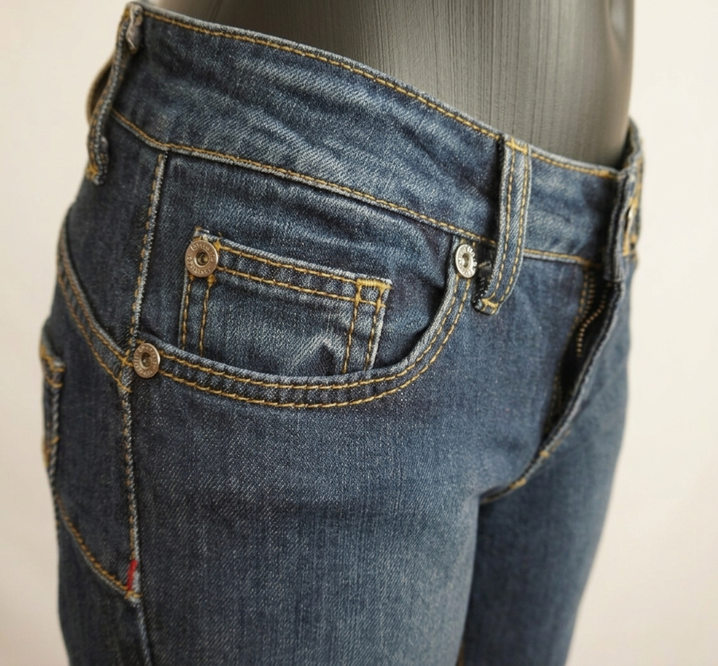 Jeans LIU JO Palazzo – Denim dettaglio cuciture