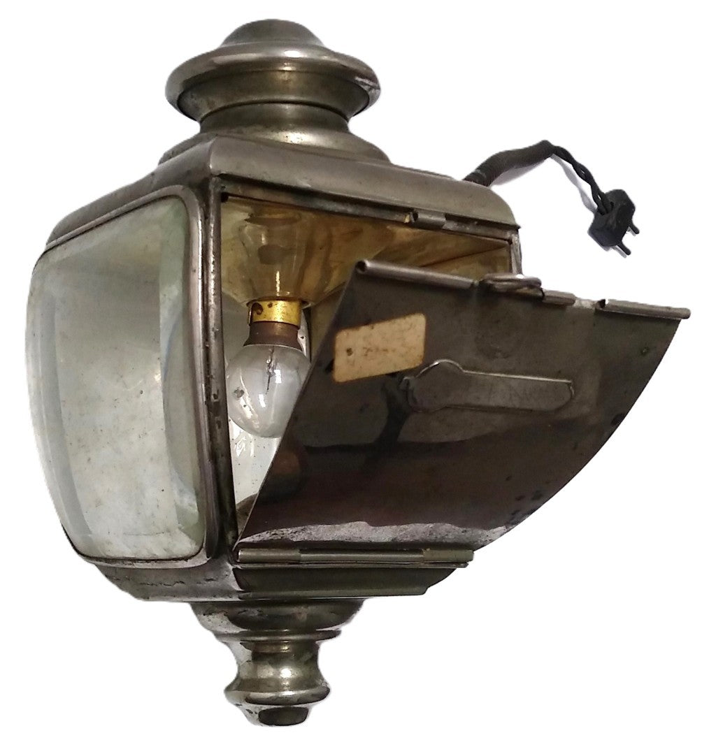 Lanterna per illuminazione Auto o Carrozza-Epoca: 1900 circa