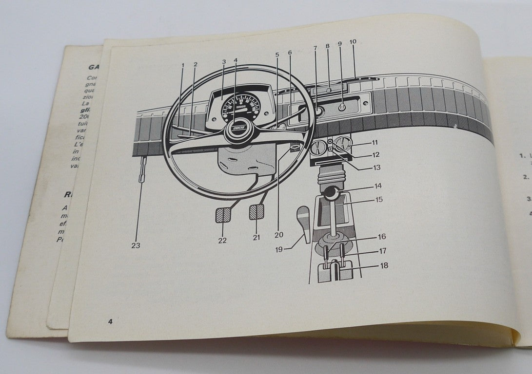 Manuel du propriétaire d'origine Fiat 126 - Période : 1973