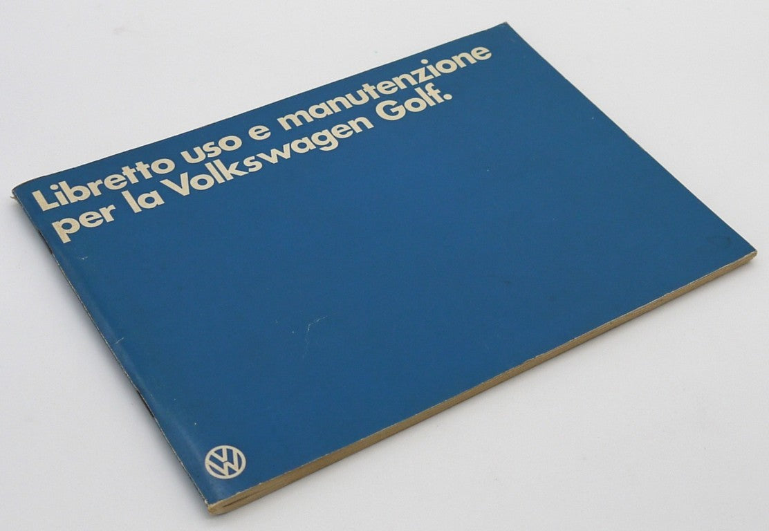 Manuel du propriétaire d'origine VW Golf - Période : 1979