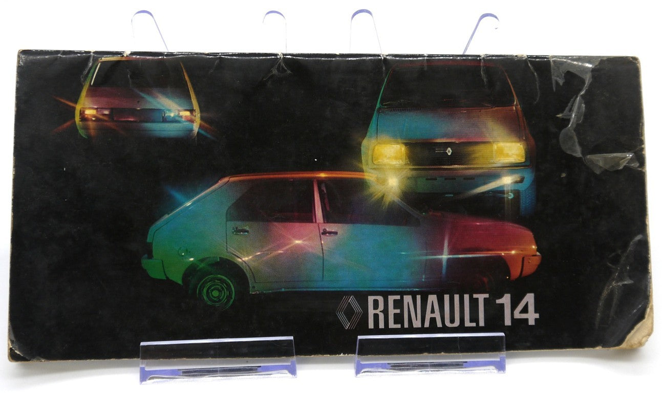Libretto uso e manutenzione Originale Renault 14-RT 1210-Epoca:1978/80