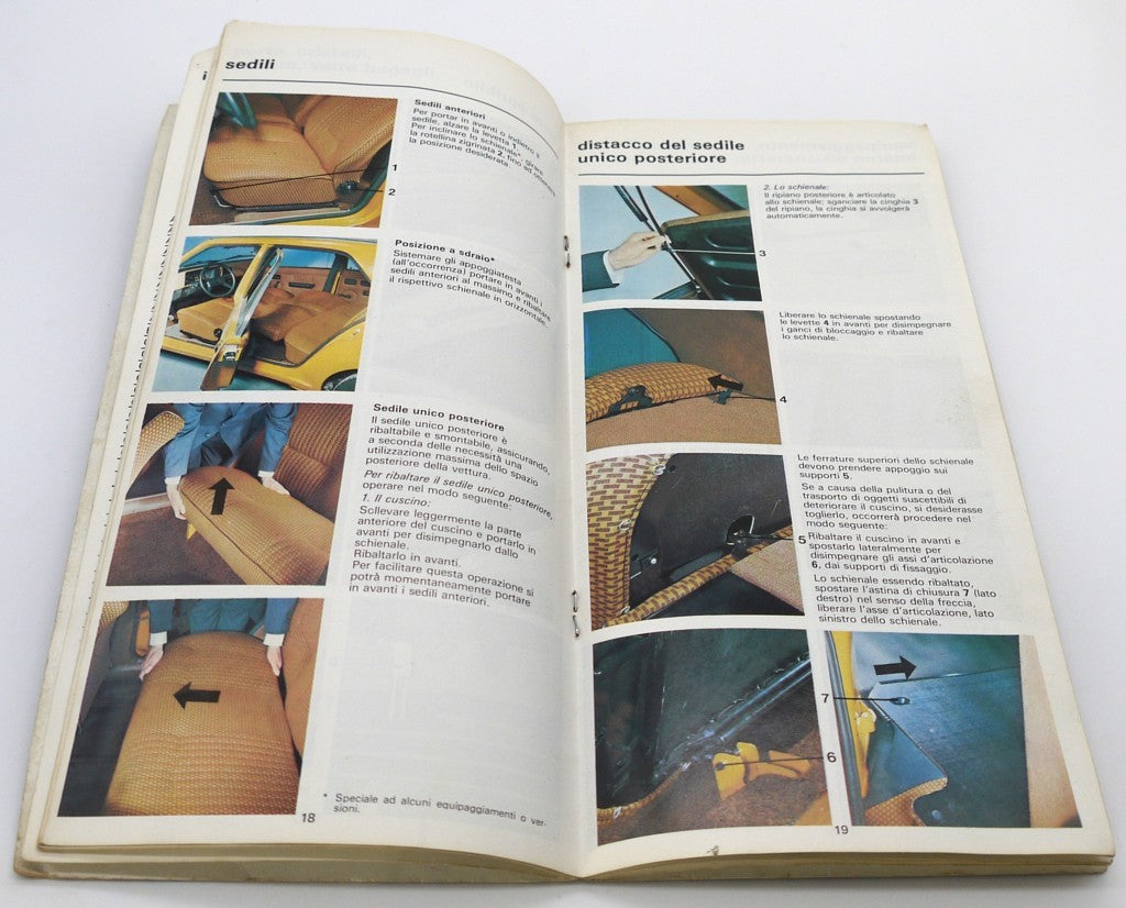 Libretto uso e manutenzione Originale Renault 14-RT 1210-Epoca:1978/80