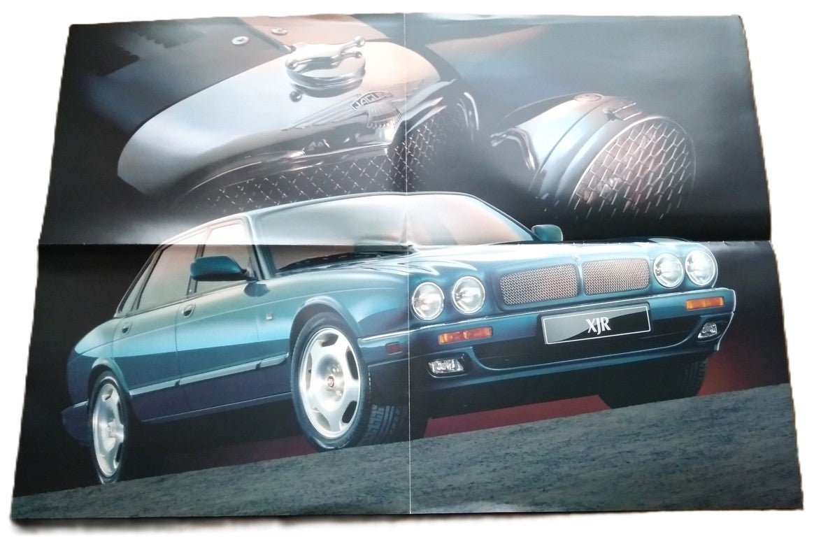 Lot de brochures/dépliants originaux Jaguar - Période : 1990-2000