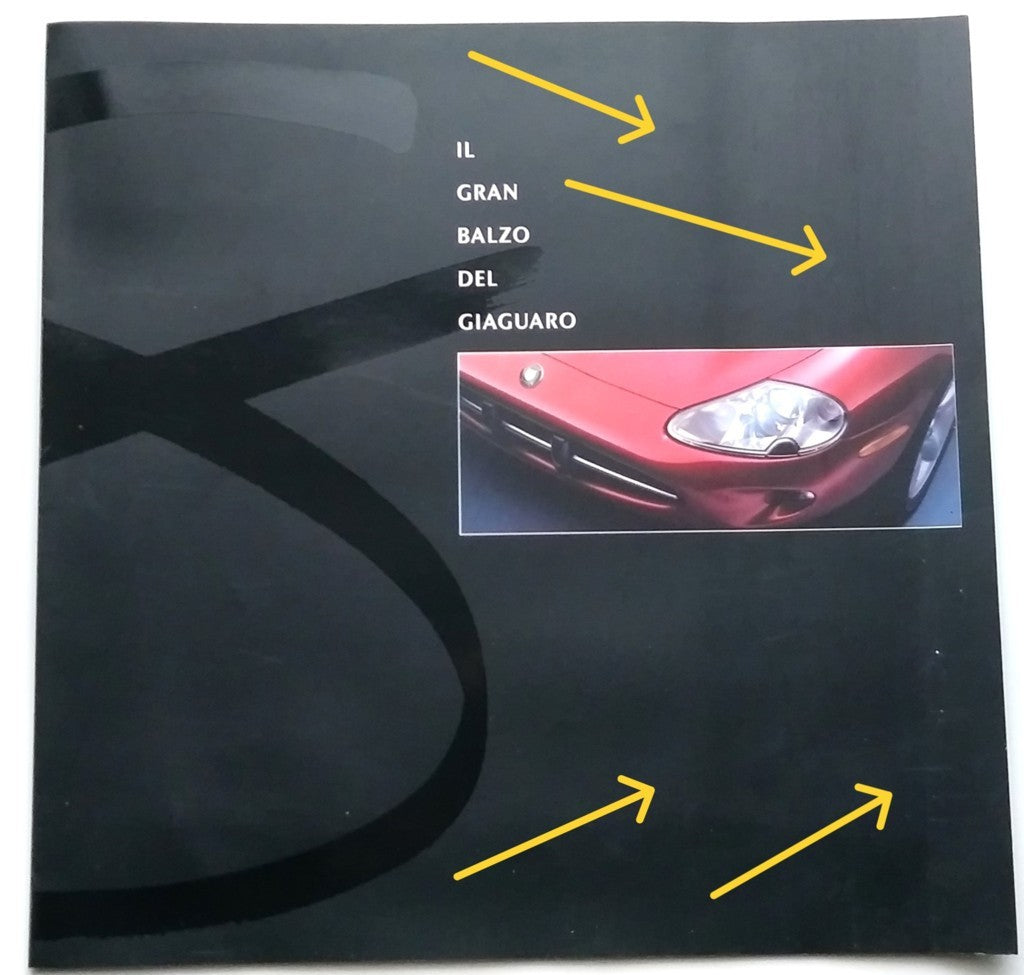 Lot de brochures/dépliants originaux Jaguar - Période : 1990-2000